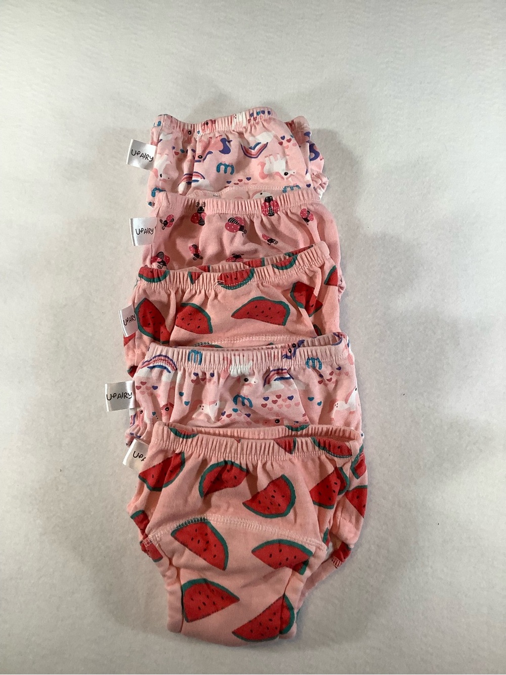 Pink Watermelon Print Toddler Training Pants - 5 Pack